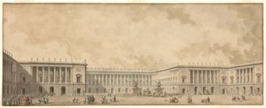 First Reconstruction Project of the Palace of Versailles Presented to King Louis XVI, c. 1785