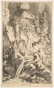 Naiads, Tritons and the Bath of Priapus by Pierre Alexandre Aveline