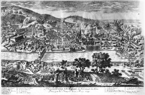 The taking of Heidelberg on 22th May 1693