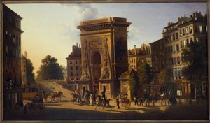 La Porte Saint-Denis, 2nd Arrondissement by Pierre Alexandre Pau de Saint Martin