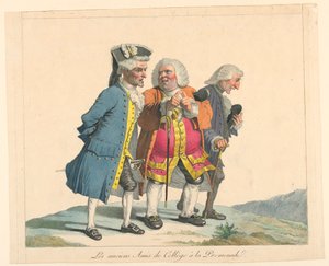 College Friends Out for a Walk by Pierre Alexandre Wille