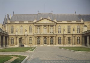 Facade of the Hotel de Soubise, built 1705-09