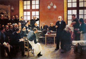 A Clinical Lesson with Doctor Charcot at the Salpetriere by Pierre Andre Brouillet