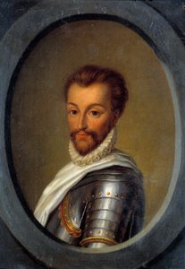 Portrait of Henry I of Bourbon (1552-1588) Prince of Conde