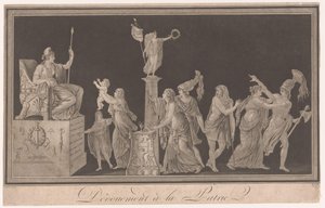 Allegory of Devotion to France by Pierre Antoine Demachy