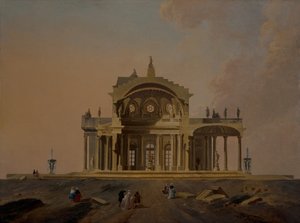 Fantastical Architectural Studies with Figures