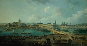 Panoramic View of Tours, 1787