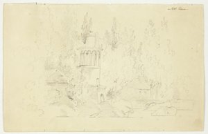 View of the Park at Versailles: Petit Trianon