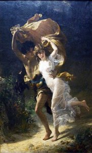 The Storm by Pierre Auguste Cot
