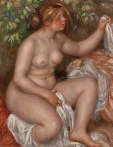 After the Bath by Pierre Auguste Renoir