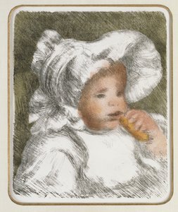 Child with a Biscuit, c.1888-89