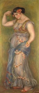 Dancing Girl with Castanets by Pierre Auguste Renoir