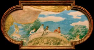 Design for a Ceiling Painting by Pierre Auguste Renoir