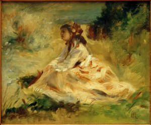 Woman on a Meadow (Lise Tréhot)