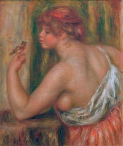 Woman with Little Bird