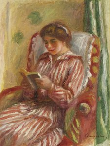 Gabrielle Reading by Pierre Auguste Renoir