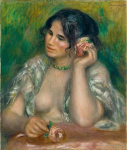 Gabrielle with the Rose
