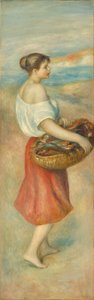 Girl with a Basket of Fish, c. 1889