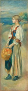 Girl with a Basket of Oranges, c. 1889
