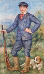 Jean as a Huntsman by Pierre Auguste Renoir