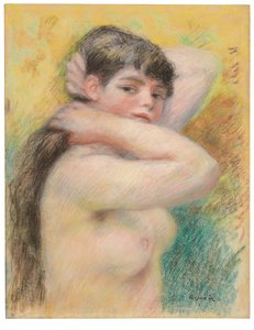 The Nude Torso (Young Girl at Her Toilet)
