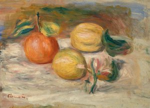 Lemons and Orange by Pierre Auguste Renoir