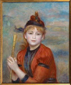 The Excursionist by Pierre Auguste Renoir