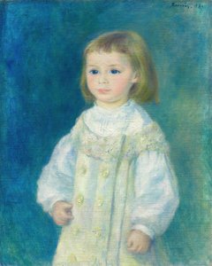 Lucie Berard Child in White, 1883