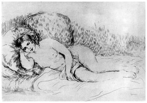 Nude, c1860-1910 1924