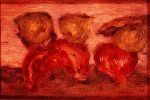 Pomegranates and Watermelon by Pierre Auguste Renoir