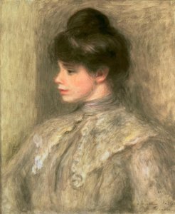 Portrait of Madame Valtat by Pierre Auguste Renoir