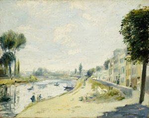 The Banks of the Seine at Bougival, c.1875