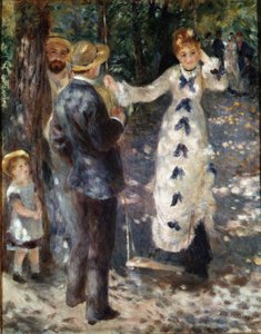 The Swing by Pierre Auguste Renoir