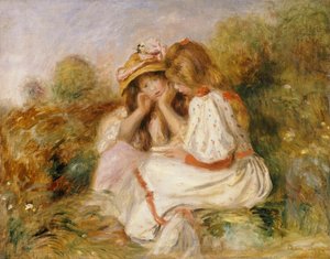 Two Girls, c.1890
