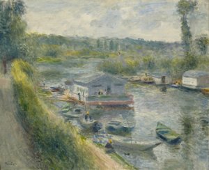 Wash-house Boat at Bas-Meudon, c.1874