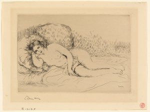 Woman Reclining, to the Left