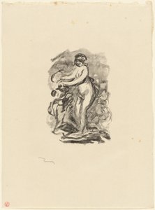 Woman with Grapevine (1st Variant)