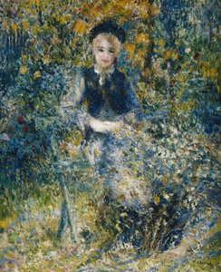 Young Girl on a Bench