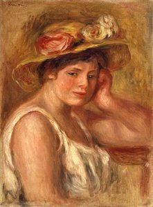 Young Girl with a Hat
