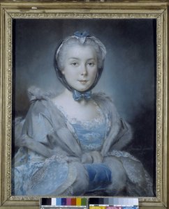 Portrait of a Woman in Blue