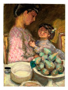 A Plate of Figs by Pierre Bonnard