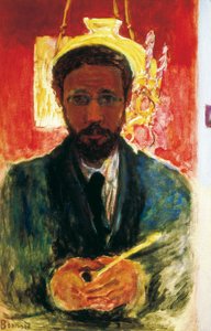 Self-Portrait with Pipe