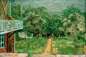 Blue Balcony by Pierre Bonnard