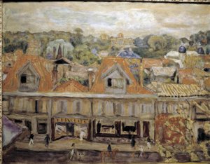 Street in Arcachon by Pierre Bonnard