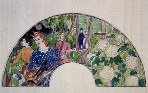 Fan project by Pierre Bonnard