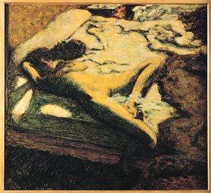 Woman Asleep on Her Bed
