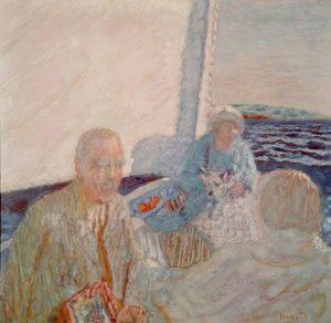 In the Sailboat by Pierre Bonnard