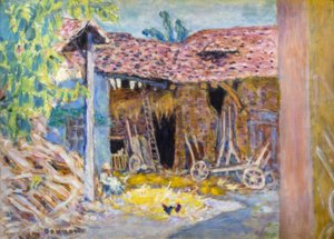 Courtyard of a Farm or The Barn