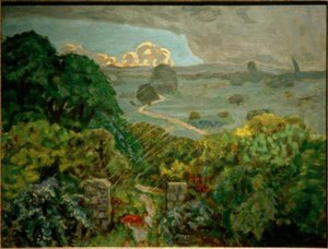 The Storm at Vernouillet by Pierre Bonnard