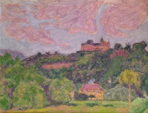 Landscape at Uriage by Pierre Bonnard